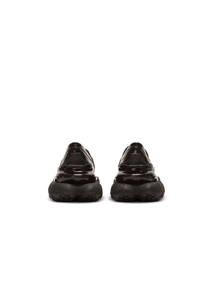 Balmain Main Lab Unicorn Glazed Loafer Sneakers Black Men Sneakers