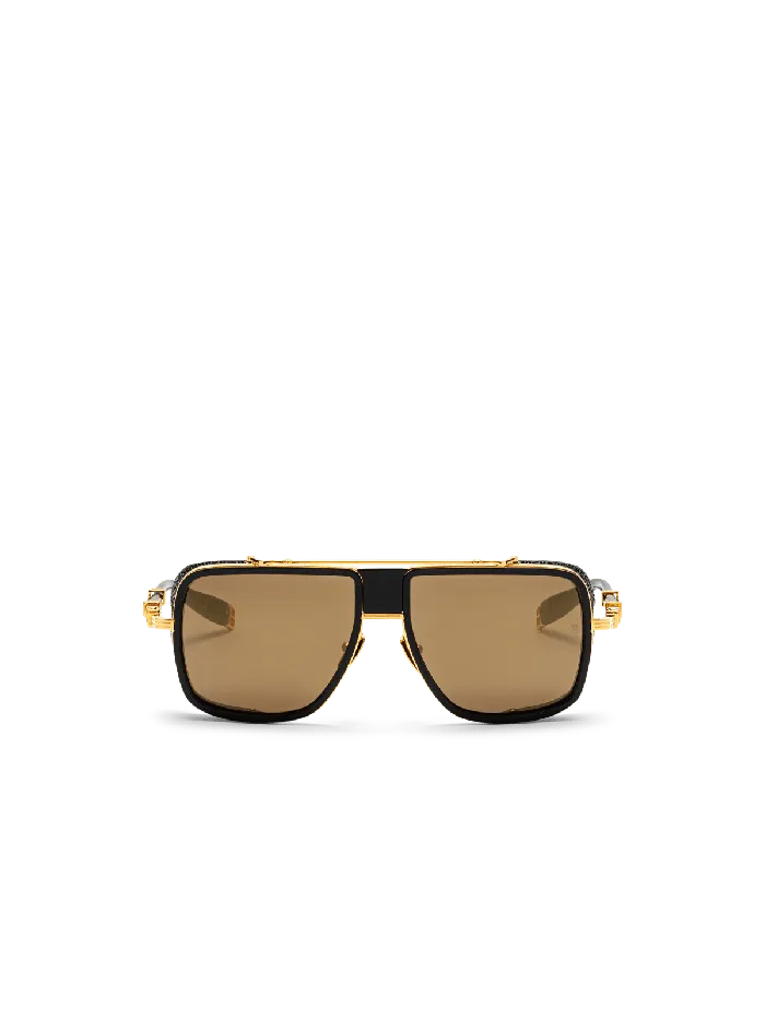 Balmain OR Sunglasses Brown WomenMen Eyewear