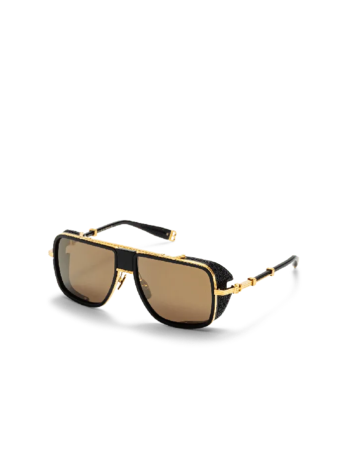 Balmain OR Sunglasses Brown WomenMen Eyewear