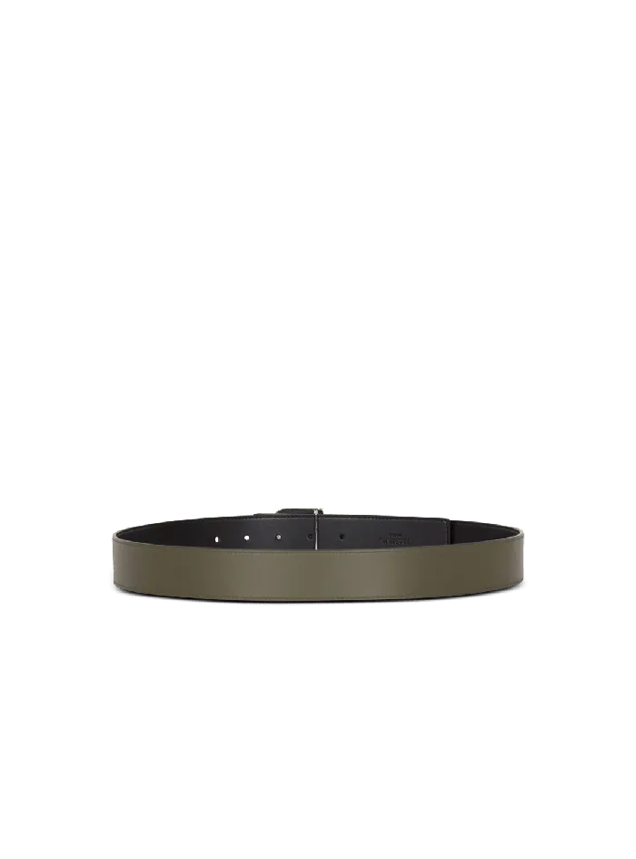 Balmain Reversible Leather BBelt Black Men Belts