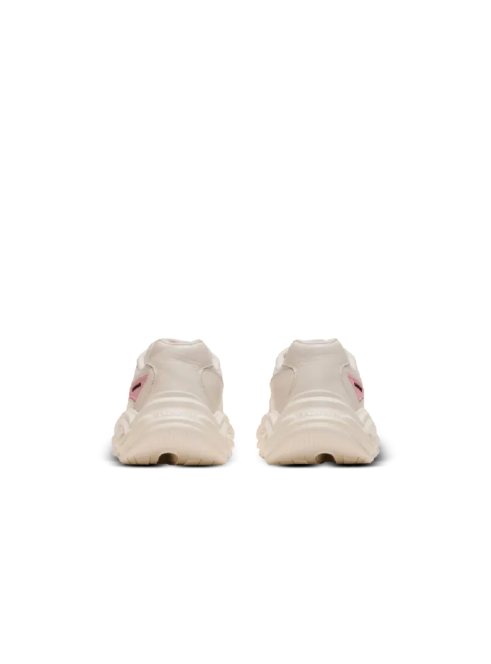 Balmain RunRow Leather And Nylon Sneakers White Women Sneakers