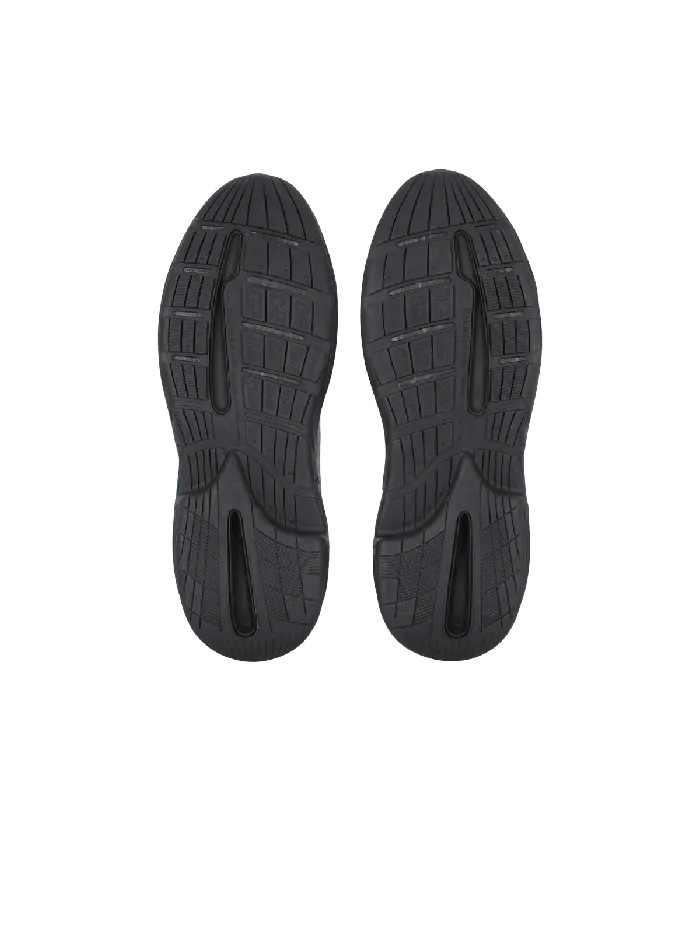 Balmain RunRow Leather Sneakers Black Women Sneakers