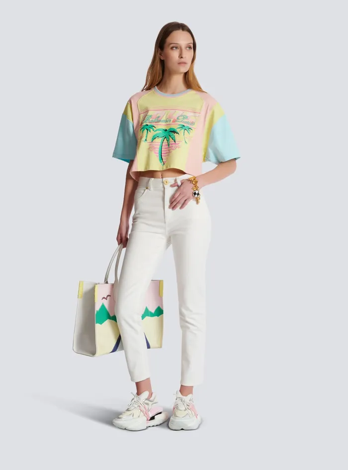 Balmain Slim Fit Jeans White Women Denim