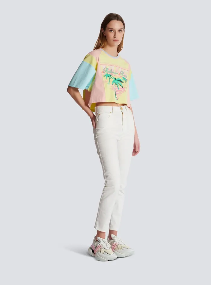 Balmain Slim Fit Jeans White Women Denim
