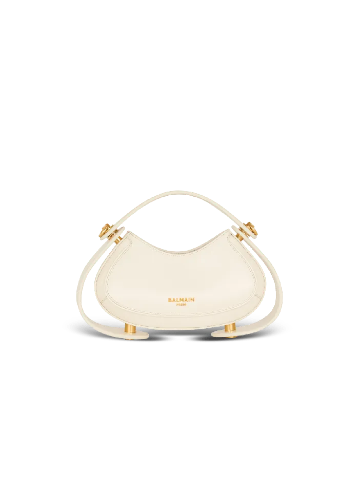 Balmain Small Jolie Madame Bag In Box Leather White Women Mini Bags