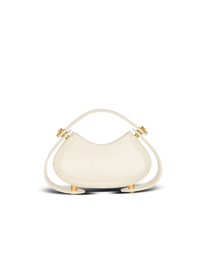 Balmain Small Jolie Madame Bag In Box Leather White Women Mini Bags