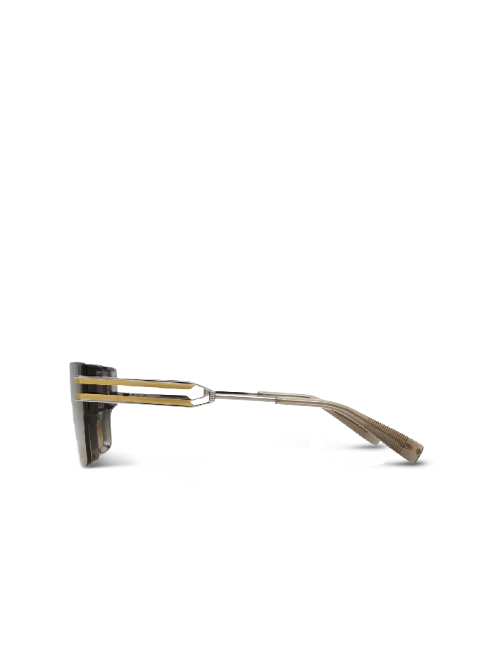 Balmain Soldat Sunglasses Brown WomenMen Eyewear
