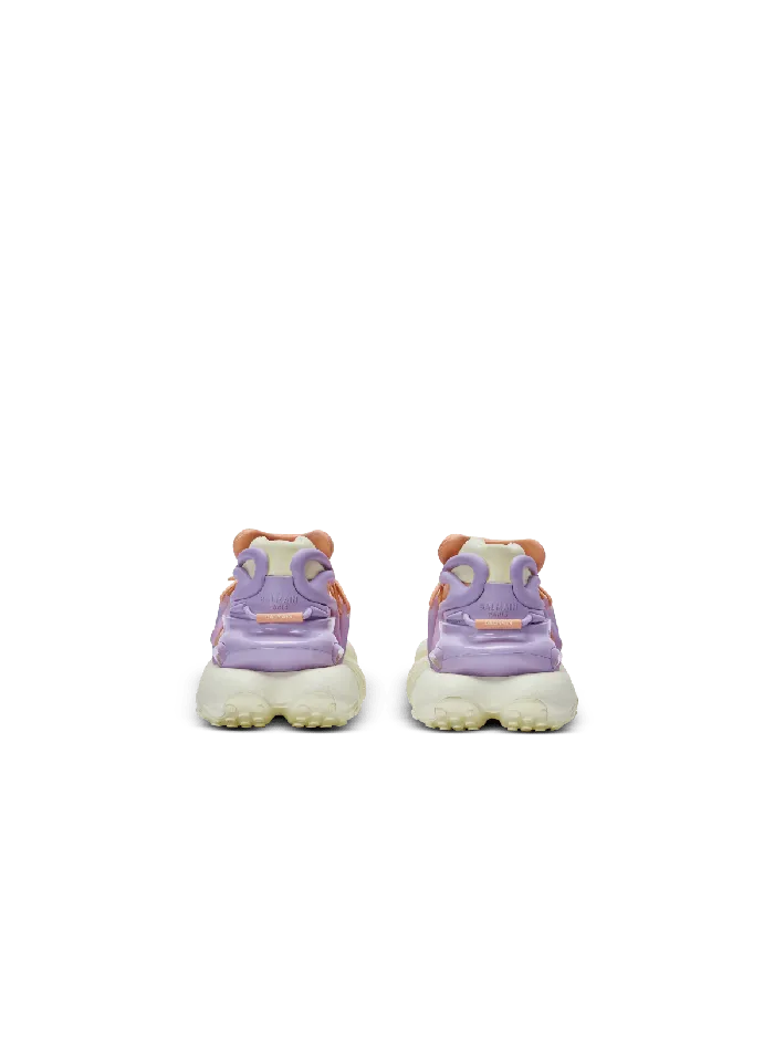 Balmain Unicorn Lowtop Sneakers In Neoprene And Calfskin Multicolor Women Sneakers