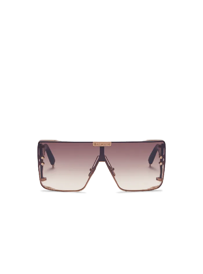 Balmain Wonder Boy Sunglasses Brown WomenMen Eyewear