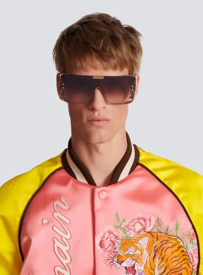 Balmain Wonder Boy Sunglasses Brown WomenMen Eyewear