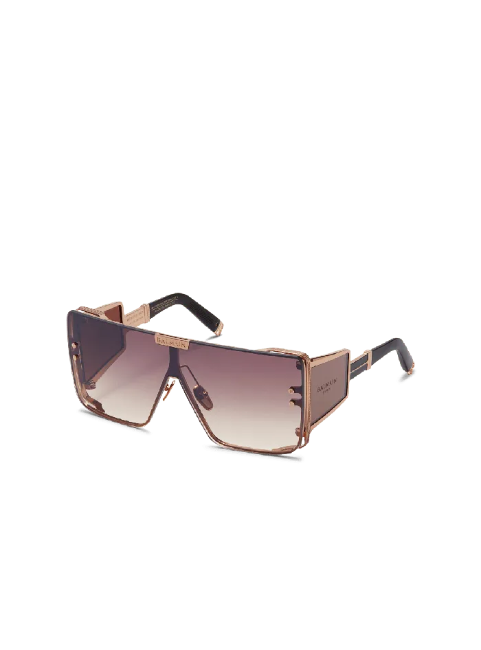 Balmain Wonder Boy Sunglasses Brown WomenMen Eyewear