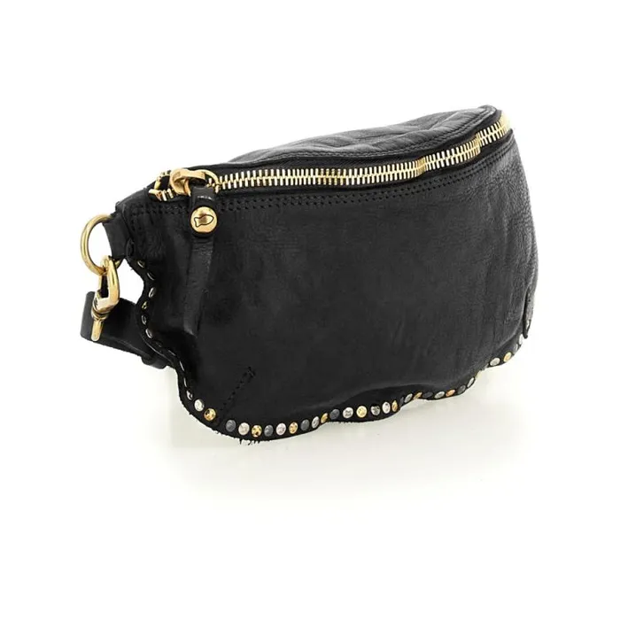 Belt Bags Women Campomaggi Kura Black Belt Bags Women Campomaggi Kura Black