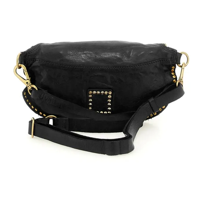 Belt Bags Women Campomaggi Kura Black Belt Bags Women Campomaggi Kura Black