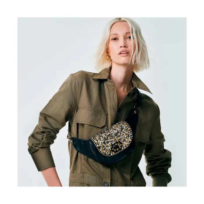 Belt Bags Women Campomaggi Liri Black Belt Bags Women Campomaggi Liri Black