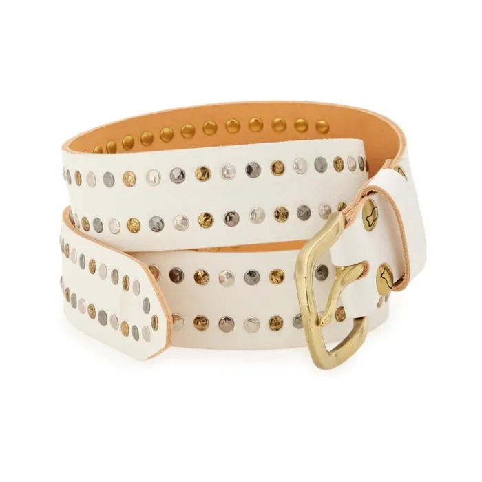 Belts Women Campomaggi Futura White Belts Women Campomaggi Futura White