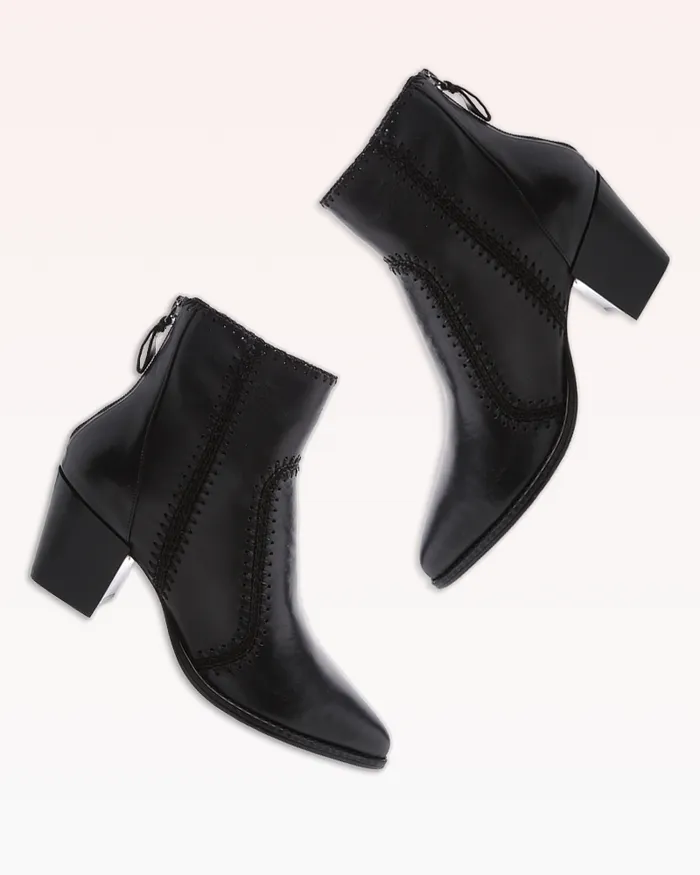 Black Booties 8211 Benta Low Heel Ankle Bootie 8211 Designer Booties Alexandre Birman Black Women Alexandre Birman Boots