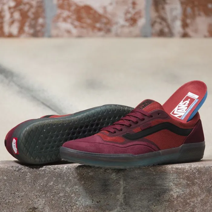 BMX Shoes Men Vans AVE Pro Port Royalerosewood
