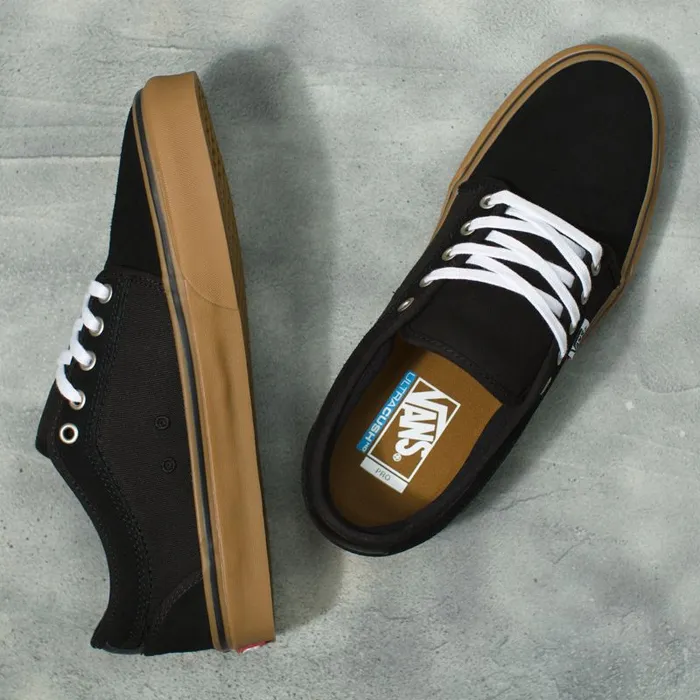 BMX Shoes Men Vans Chukka Low Blackblackgum