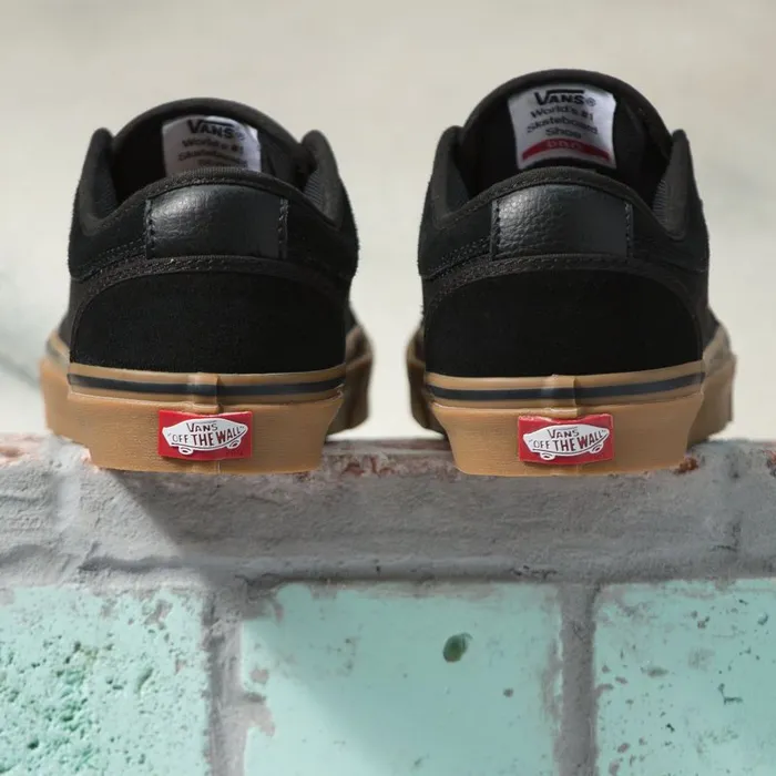 BMX Shoes Men Vans Chukka Low Blackblackgum
