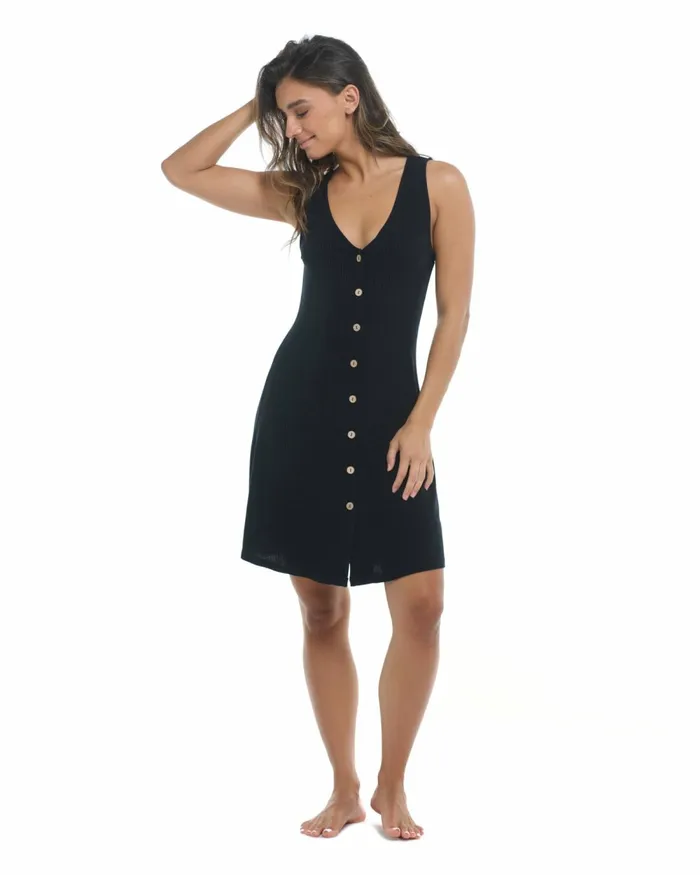 Body Glove CoverUps Cora CoverUp Dress 8211 Black 8211 Women