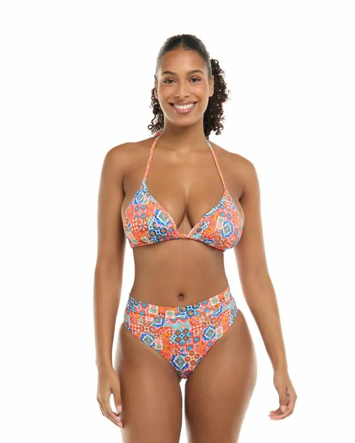 Body Glove DF Cup Tops Festive Dita Triangle Bikini Top D 8211 Apricot 8211 Women
