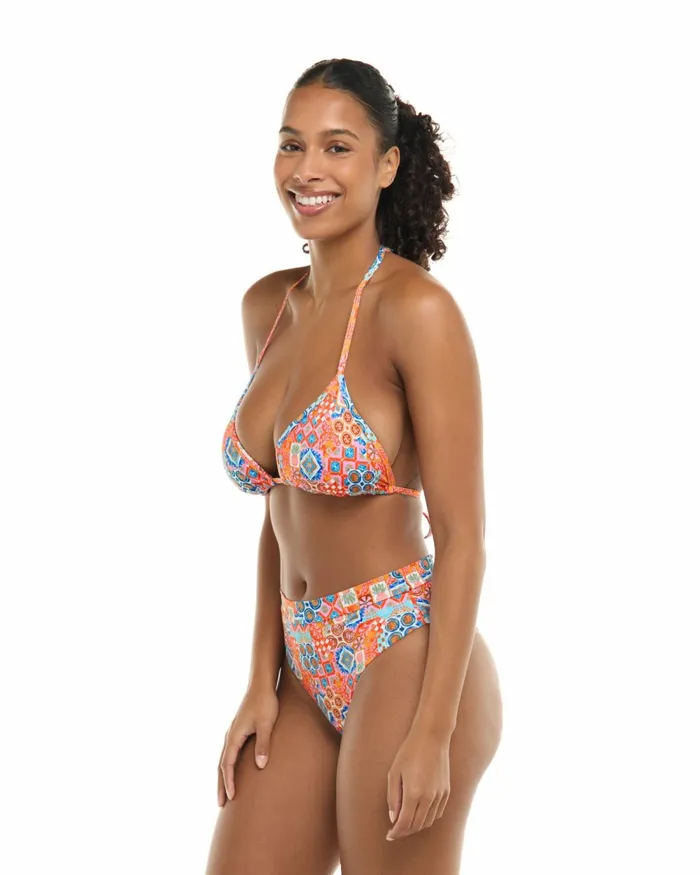 Body Glove DF Cup Tops Festive Dita Triangle Bikini Top D 8211 Apricot 8211 Women