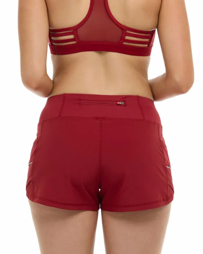 Body Glove Gym To Swim Smoothies Equalizer CrossOver Sports Bra 8211 Cranberry 8211 Women