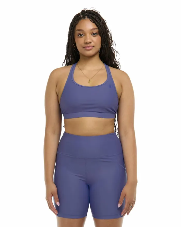 Body Glove Gym To Swim Smoothies Equalizer CrossOver Sports Bra 8211 Iris 8211 Women