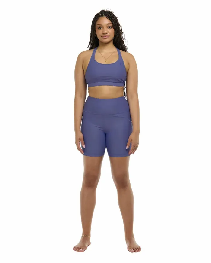 Body Glove Gym To Swim Smoothies Equalizer CrossOver Sports Bra 8211 Iris 8211 Women