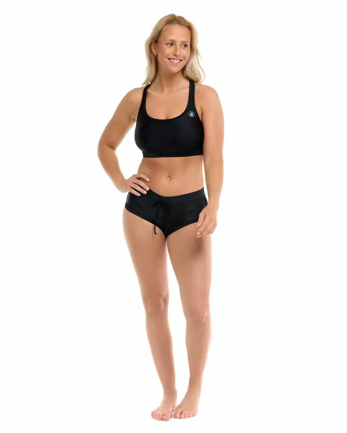 Body Glove Gym To Swim Smoothies Equalizer DDD CrossOver Sports Bra 8211 Black 8211 Women
