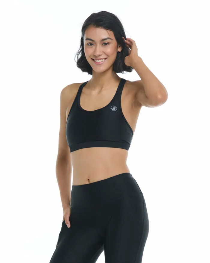 Body Glove Gym To Swim Smoothies Equalizer Sports Bra 8211 Black 8211 Women