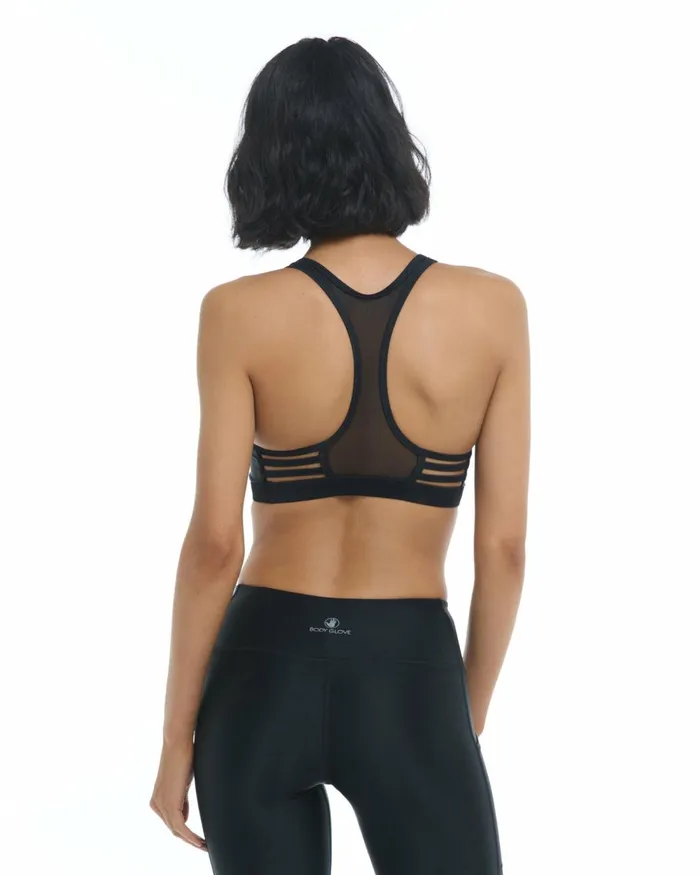 Body Glove Gym To Swim Smoothies Equalizer Sports Bra 8211 Black 8211 Women