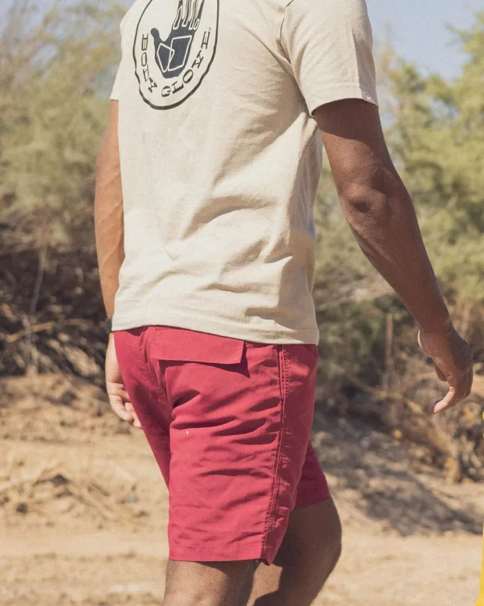 Body Glove Hybrid Shorts Burnout Trail Shorts 8211 Crimson 8211 Men