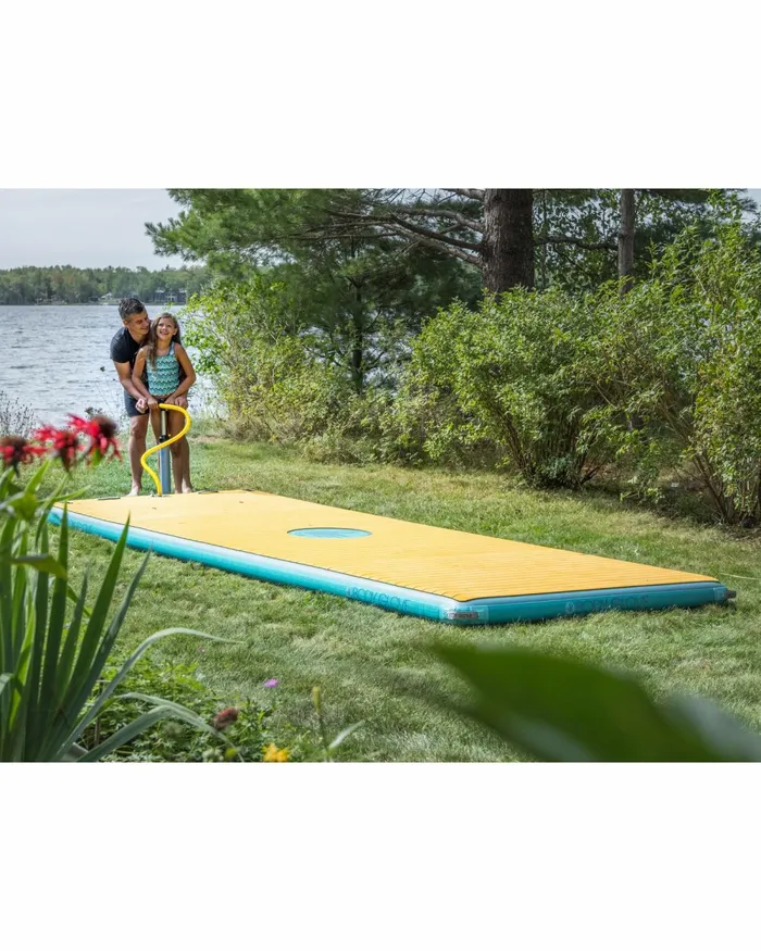 Body Glove Inflatable Docks 15039 Inflatable Floating Dock 8211 BlueWood 8211 Boards