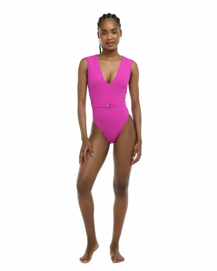 Body Glove OnePieces Ibiza Ezry OnePiece Swimsuit 8211 Fuchsia 8211 Women