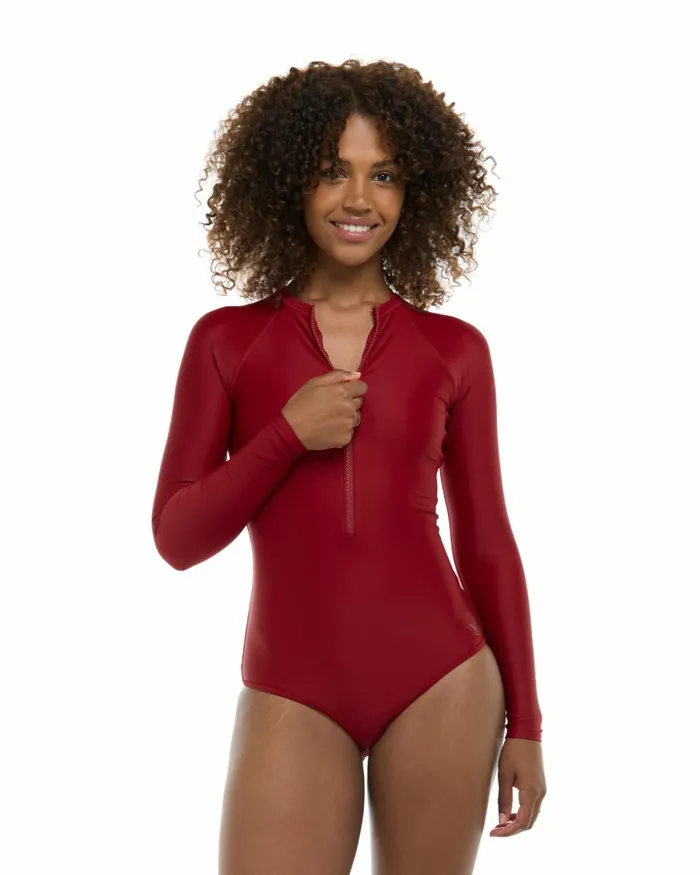 Body Glove OnePieces Smoothies Chanel OnePiece Swimsuit 8211 Cranberry 8211 Women