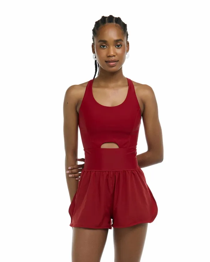 Body Glove OnePieces Smoothies Mabel OnePiece Runsie 8211 Cranberry 8211 Women Body Glove OnePieces Smoothies Mabel OnePiece Runsie 8211 Cranberry 8211 Women