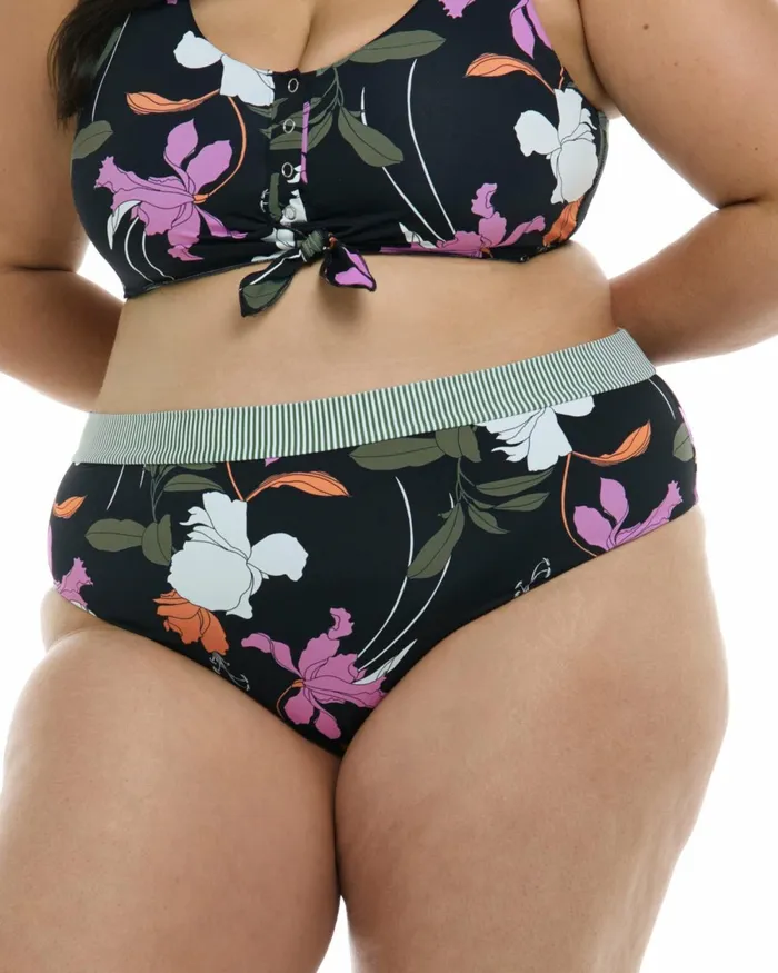 Body Glove Plus Size Swimwear Dreamy Marlee Plus Size HighWaist Bikini Bottom 8211 Black Dreamy 8211 Women