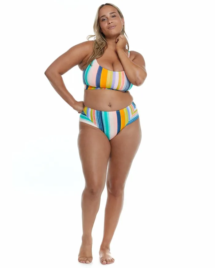 Body Glove Plus Size Swimwear Havana Nights Plus Size Coco HighWaist Bikini Bottom 8211 Combo Multi 8211 Women
