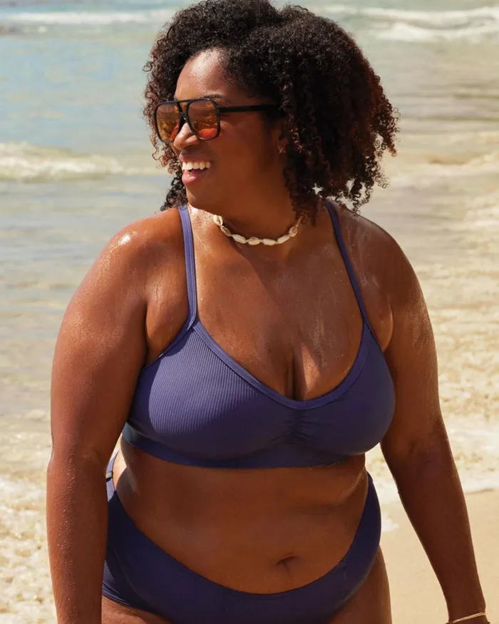 Body Glove Plus Size Swimwear Ibiza Drew Plus Size Fixed Triangle Bikini Top 8211 Dusk 8211 Women