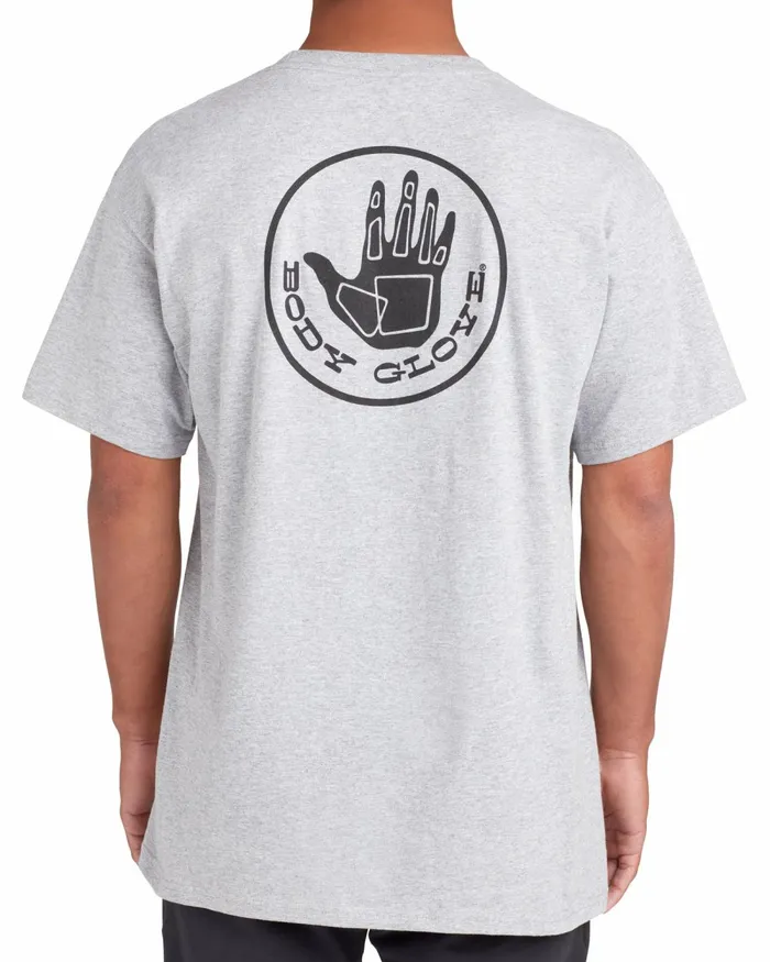 Body Glove TShirts Heritage ShortSleeved TShirt 8211 Heather Grey 8211 Men