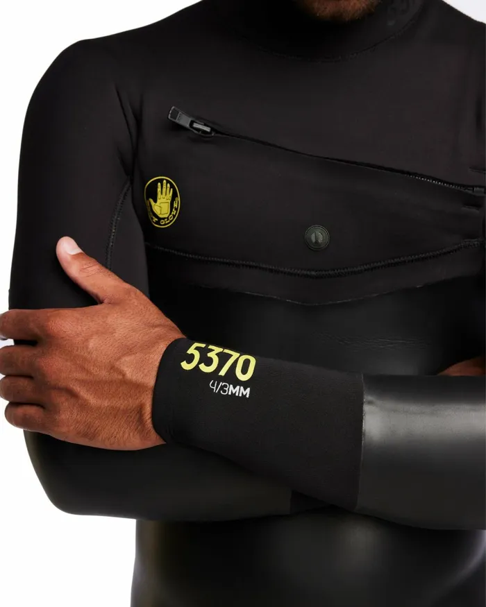 Body Glove Wetsuits 5370 43mm Chest Zip Fullsuit 8211 Black 8211 Accessories