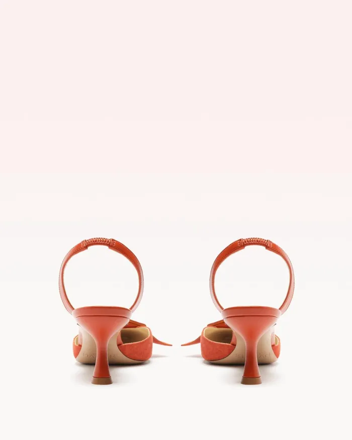 Bonny 60 Suede Terracota Terracota Women Alexandre Birman Pumps