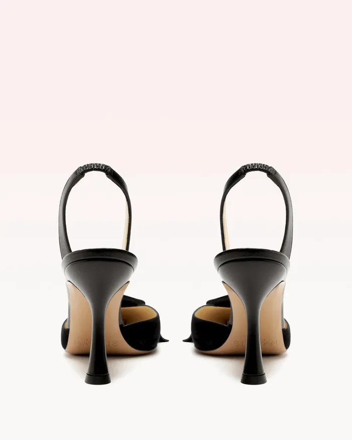 Bonny 85 Suede Black Black Women Alexandre Birman Pumps
