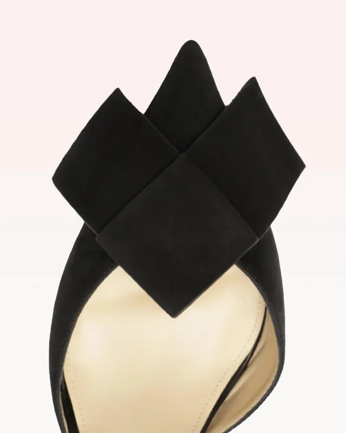 Bonny 85 Suede Black Black Women Alexandre Birman Pumps