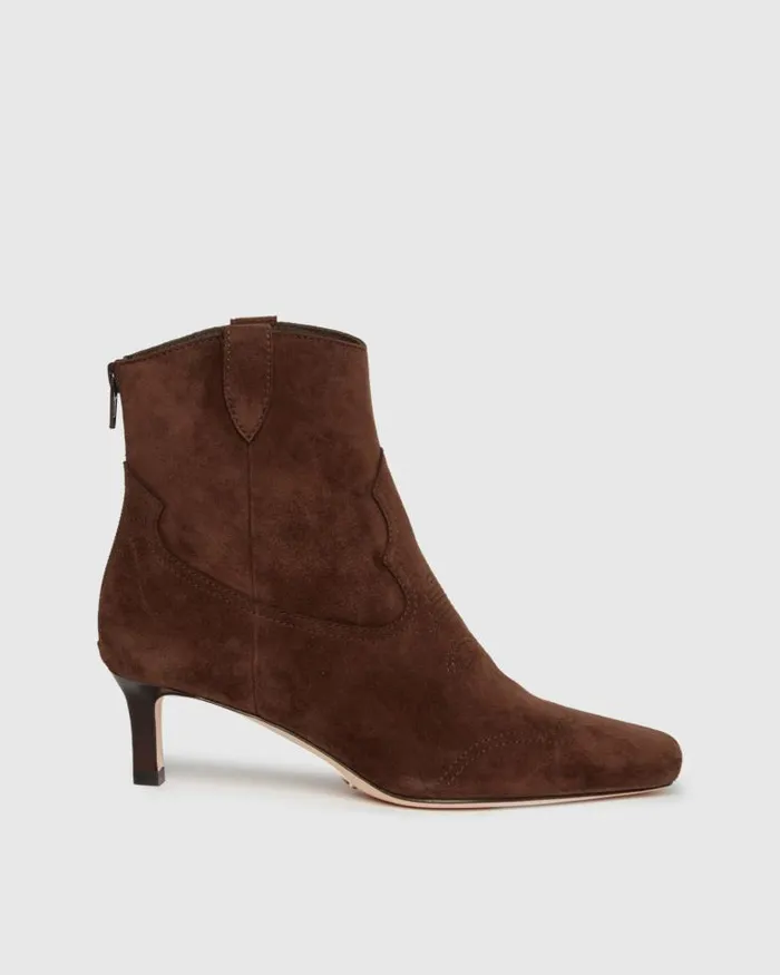Boots Women PAIGE Adelyn Boot 8211 Chocolate Suede