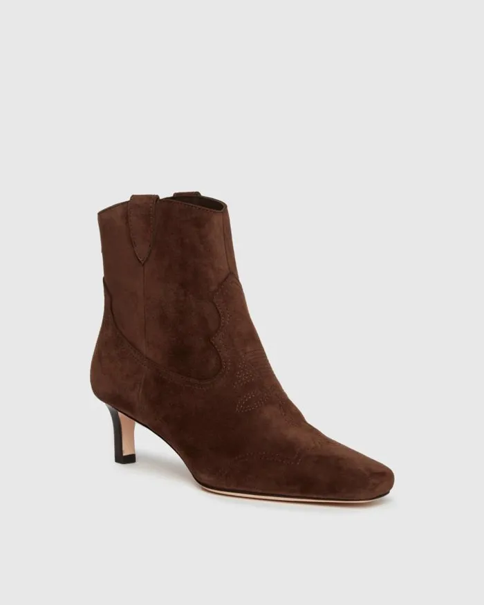 Boots Women PAIGE Adelyn Boot 8211 Chocolate Suede Boots Women PAIGE Adelyn Boot 8211 Chocolate Suede