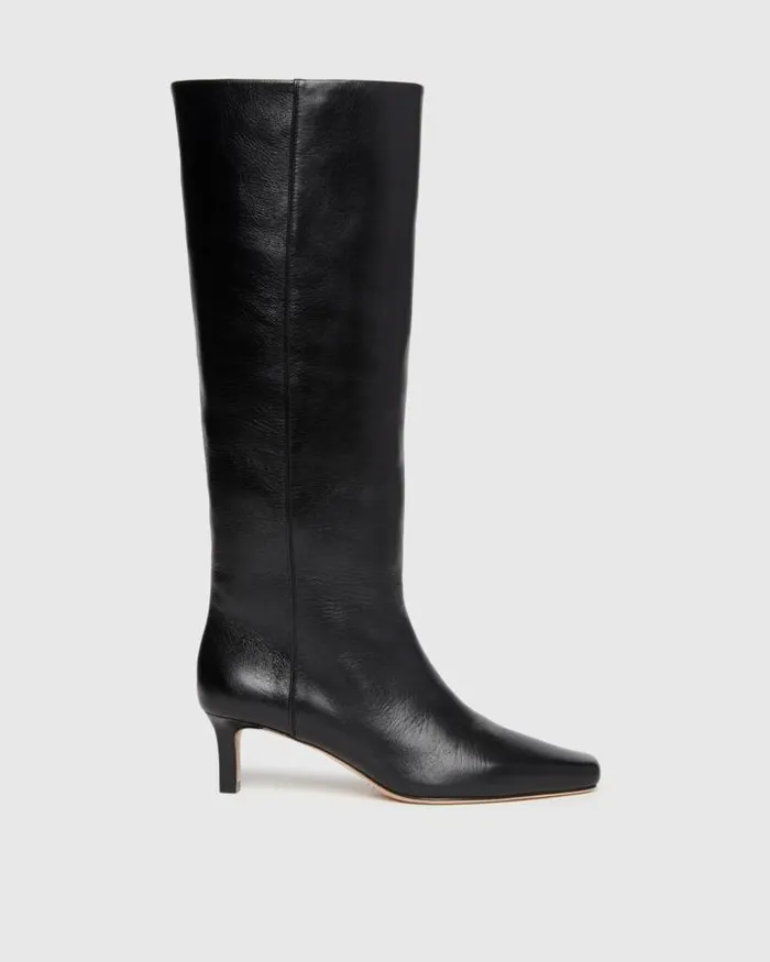 Boots Women PAIGE Ansley Tall Boot 8211 Black Leather
