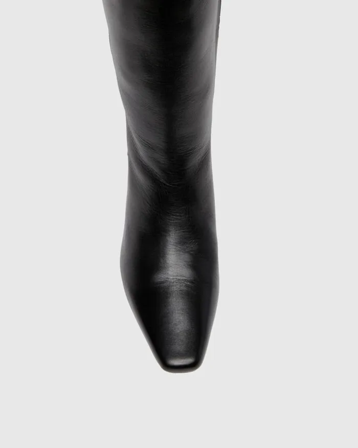 Boots Women PAIGE Ansley Tall Boot 8211 Black Leather Boots Women PAIGE Ansley Tall Boot 8211 Black Leather