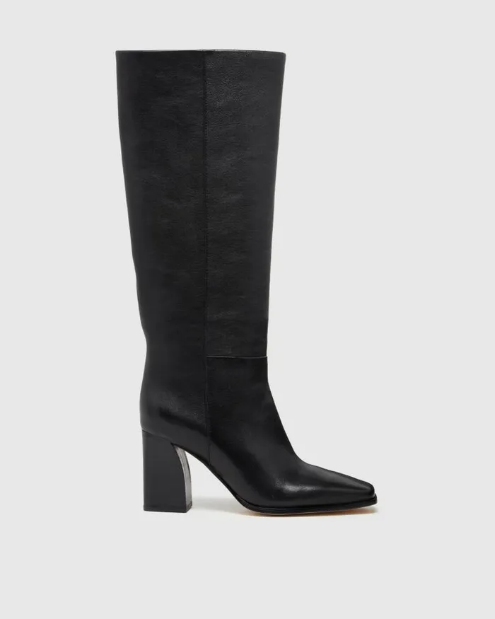 Boots Women PAIGE Faye Boot 8211 Black Leather